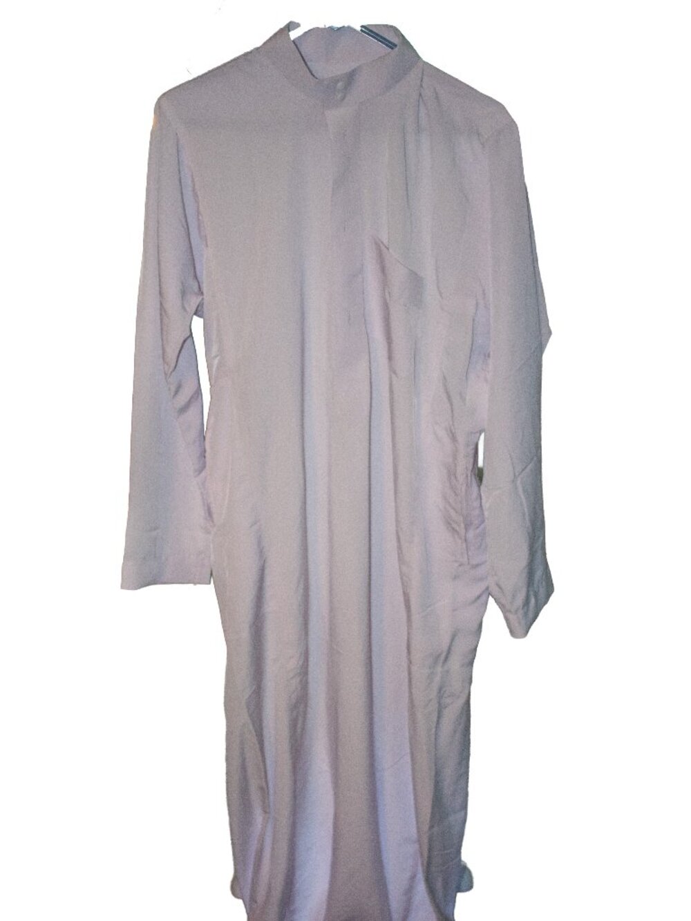 Daffah White Thobe Jalabiyah Men's Arab Muslim Saudi Dishdash  Size 60